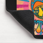 Gutes Vibes-Retreat-Pilz Mousepad (Ecke)