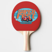 GUTES WELPE Klingeln Pong. Superschnelles - Tischtennis Schläger (Rückseite)