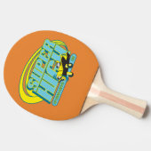 GUTES WELPE Klingeln Pong. Superschnelles - Tischtennis Schläger (Seitenansicht)