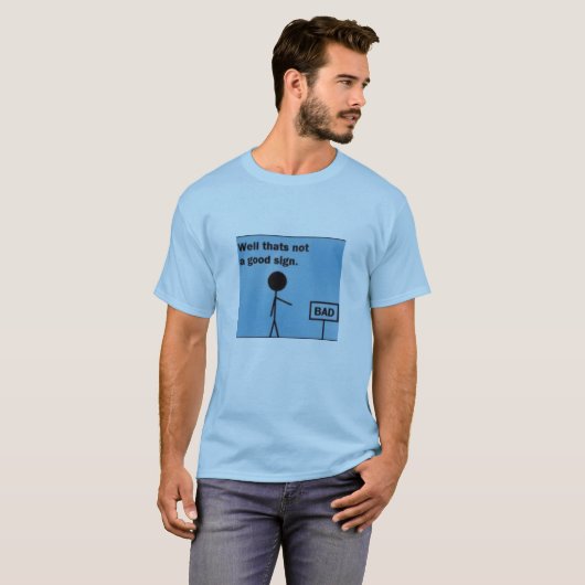Gutes Zeichen T-Shirt (Vorne ganz)