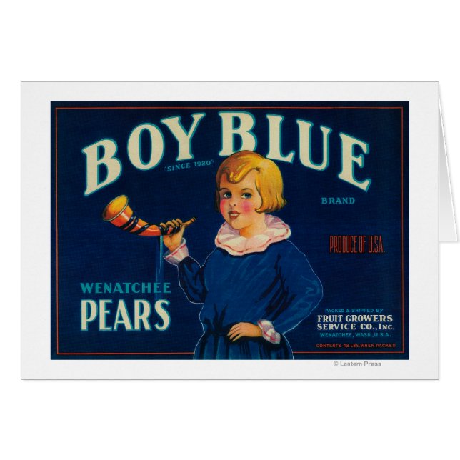 Gütesiegel "Boy Blue Peak Crate" (Vorderseite (Horizontal))