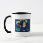 Gütesiegel "Boy Blue Peak Crate" Tasse (Links)