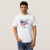 Gütesiegel Familie USA T-Shirt (Vorne ganz)