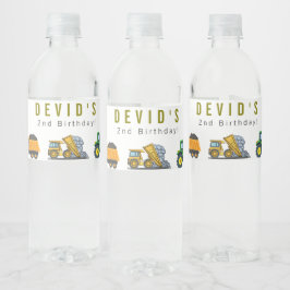 Gütesiegel für Buggys Wasserflaschenetikett