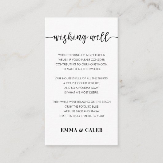 Gütesiegel für den Brunnen Begleitkarte (Vorderseite)