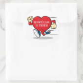 Gütesiegel für die Ausbildung der Schwiegermutter Runder Aufkleber (Tasche)