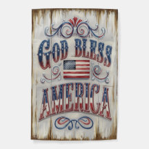 Gütesiegel "Gott segne Amerika"