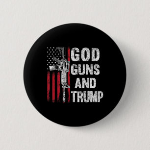 Gütesiegel "Guns" und "Trump 2. Button