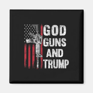 Gütesiegel "Guns" und "Trump 2. Magnet