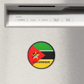Gütesiegel Mosambik Roundel Magnet (In Situ (Geschirrspüler))