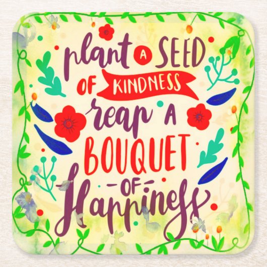 Gütesiegel Rechteckiger Pappuntersetzer (Vorderseite)