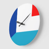 Gütezeichen des luxemburgischen Landes Große Wanduhr (Winkel)