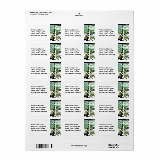 Guthaben an. adressaufkleber (Vorne)