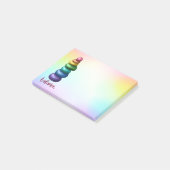 Guthaben an. Positive Sticky Notes Post-it Klebezettel (angewinkelt)