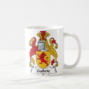 Guthrie Familienwappen Kaffeetasse