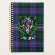 Guthrie-Schottischer-Clan-Tartan & -Wappen