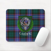 Guthrie Scottish Clan Tartan & Crest Mousepad (Mit Mouse)