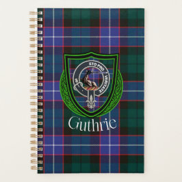 Guthrie Scottish Clan Tartan & Crest Planer