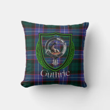 Guthrie Scottish Clan Tartan & Wappen
