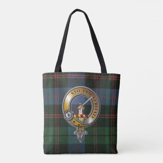 Guthrie Tartan & Abzeichen Tasche (Rückseite)