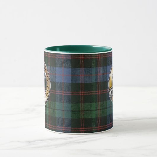 Guthrie Tartan & Abzeichen Tasse (Zentrum)