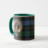 Guthrie Tartan & Abzeichen Tasse (Vorderseite Links)