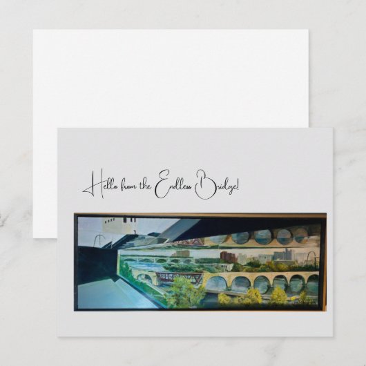 Guthrie's Endless Bridge  Postcard Postkarte (Vorne/Hinten)