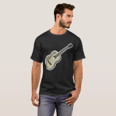 Guthrie's Gitarre "Diese Maschine tötet Faschisten T-Shirt (Vorne ganz)