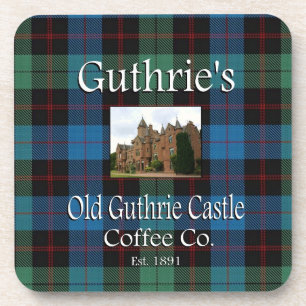 Guthrie's Old Guthrie Castle Coffee Co. Getränkeuntersetzer