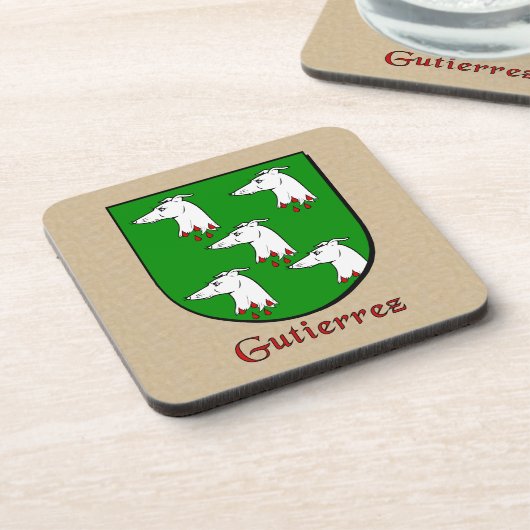 Gutierrez Getränkeuntersetzer (Linke Seite)