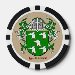 Gutierrez Heraldic Arms Pokerchips