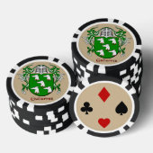 Gutierrez Heraldic Arms Pokerchips (Stapel)