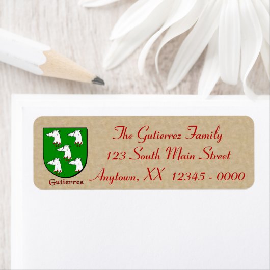 Gutierrez Heraldic Shield (Insitu)