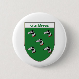 Gutiérrez-Wappen/Familienwappen Button