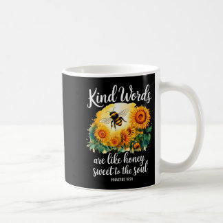 Gütige Worte sind wie Honig, süß für die Seele Chr Kaffeetasse