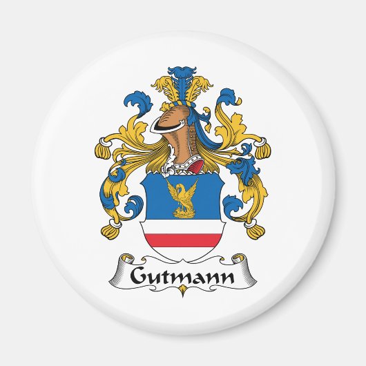 Gutmann Familienwappen Magnet (Vorne)