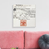 Gutschein, 1759 leinwanddruck (Insitu (Wohnzimmer))