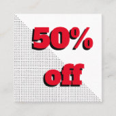 Gutschein, Einpackung oder Treuekarte (Vorderseite)