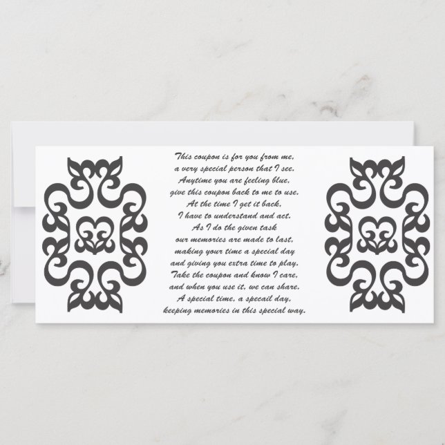 Gutschein für (Vorderseite)