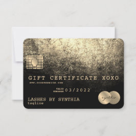 Gutschein für Kreditkarte Logo hinzufügen