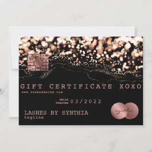 Gutschein für Kreditkarte Logo hinzufügen