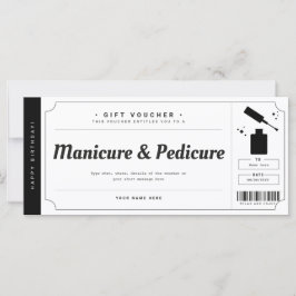 Gutschein für Manicure Pedicure