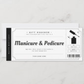 Gutschein für Manicure Pedicure Einladung (Vorderseite)