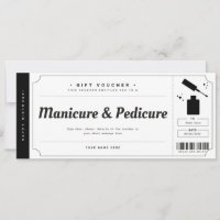 Gutschein für Manicure Pedicure