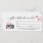 Gutschein für Vintage Fotografie (Rückseite)