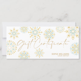 Gutschein für Weihnachts-Geschenkgutscheine hinzuf