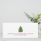 Gutschein für Weihnachtsgeld (Stehend Vorderseite)