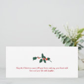 Gutschein für Weihnachtsgeld (Stehend Vorderseite)