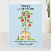 Gutscheine für Gärtner Karte (Vorderseite)