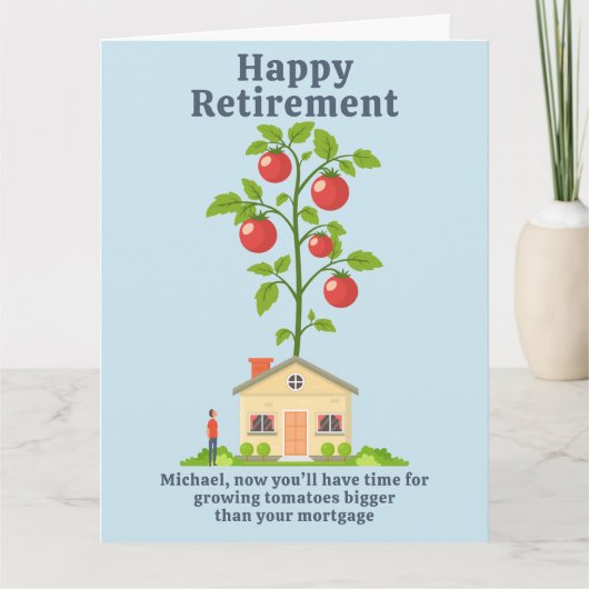 Gutscheine für Gärtner Karte (Vorderseite)